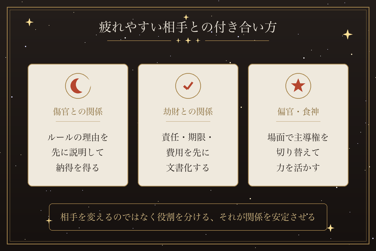 疲れやすい相手との付き合い方
